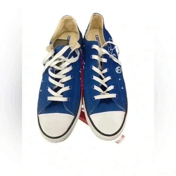 Converse Other - NWT converse all star unisex low horoscope baby  blue casual sneakers M8.5/W10.5